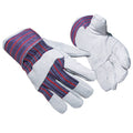 Grey-Assorted - Front - Portwest Canadian Rigger Gloves (A210) - Workwear (Pack of 2)