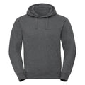 Carbon Melange - Front - Russell Unisex Authentic Melange Hooded Sweatshirt
