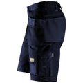 Navy - Back - Snickers Mens Craftsmen Ripstop Holster Pocket Shorts