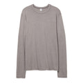 Smoke Grey - Front - Alternative Apparel Mens 50-50 Keeper Long Sleeve T-Shirt