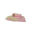 Pink-Cream - Front - A&R Towels Hamamzz Peshtemal Traditional Woven Towel
