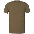 Heather Olive - Front - Bella + Canvas Unisex Sueded Tee