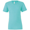 Sea Green - Front - Bella Canvas Unisex Adults Triblend Crew Neck T Shirt