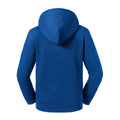 Bright Royal - Back - Russell Childrens-Kids Authentic Hooded Sweatshirt