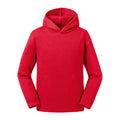 Classic Red - Front - Russell Childrens-Kids Authentic Hooded Sweatshirt
