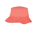 Spiced Coral - Front - Flexfit By Yupoong Adults Unisex Cotton Twill Bucket Hat