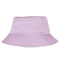 Lilac - Front - Flexfit By Yupoong Adults Unisex Cotton Twill Bucket Hat