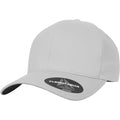 Silver - Front - Flexfit By Yupoong Delta Adjustable Cap