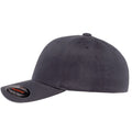 Navy - Side - Flexfit By Yupoong Brushed Twill Cap