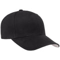 Black - Lifestyle - Flexfit By Yupoong Brushed Twill Cap