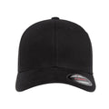 Black - Pack Shot - Flexfit By Yupoong Brushed Twill Cap
