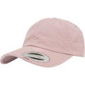 Pink - Front - Flexfit By Yupoong Low Profile Destroyed Cap