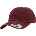 Maroon - Front - Flexfit By Yupoong Low Profile Destroyed Cap