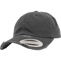 Dark Grey - Front - Flexfit By Yupoong Low Profile Destroyed Cap