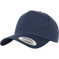 Navy - Front - Flexfit By Yupoong 5 Panel Classic Snapback Cap