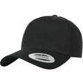 Black - Front - Flexfit By Yupoong 5 Panel Classic Snapback Cap