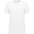 White - Front - Kariban Mens Cotton Crew Neck T-Shirt