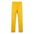 Yellow - Front - Splashmacs Adults Unisex PVC Rain Trousers