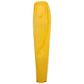 Yellow - Side - Splashmacs Adults Unisex PVC Rain Trousers