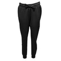Black - Front - TriDri Womens-Ladies Fitted Joggers