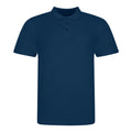 Ink Blue - Front - AWDis Just Polos Mens The 100 Polo Shirt