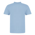 Sky Blue - Back - AWDis Just Polos Mens The 100 Polo Shirt