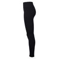 Black - Side - TriDri Women-Ladies Seamless 3D Fit Multi-Sport Sculpt Solid Colour Leggings