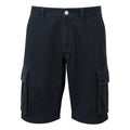 Navy - Front - Asquith & Fox Mens Cargo Shorts