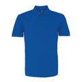 Bright Royal - Front - Asquith & Fox Mens Organic Classic Fit Polo Shirt