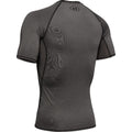 Carbon Heather - Pack Shot - Under Armour Mens HeatGear Compression Shirt