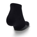 Black-Steel Grey - Side - Under Armour Mens HeatGear Socks