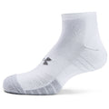 White-Steel Grey - Back - Under Armour Mens HeatGear Socks