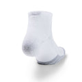 White-Steel Grey - Side - Under Armour Mens HeatGear Socks
