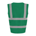 Paramedic Green - Back - PRO RTX Unisex Adult Sleeveless Hi-Vis Vest