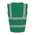 Paramedic Green-Paramedic Green - Back - PRO RTX Unisex Adult Sleeveless Hi-Vis Vest