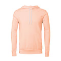 Peach - Front - Bella + Canvas Unisex Adult Polycotton Pullover Hoodie