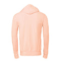 Peach - Back - Bella + Canvas Unisex Adult Polycotton Pullover Hoodie