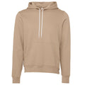 Tan - Front - Bella + Canvas Unisex Adult Polycotton Pullover Hoodie