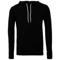 Black - Front - Bella + Canvas Unisex Adult Polycotton Pullover Hoodie