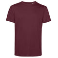 Burgundy - Front - B&C Mens E150 T-Shirt