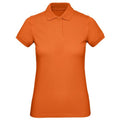 Urban Orange - Front - B&C Womens-Ladies Inspire Polo Shirt