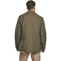 Olive - Side - Build Your Brand Mens M65 Jacket