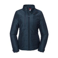 French Navy - Front - Russell Womens-Ladies Cross Padded Jacket