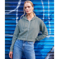 Dusty Green - Lifestyle - Awdis Womens-Ladies Cropped Hoodie