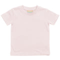 Pale Pink - Front - Larkwood Baby-Childrens Crew Neck T-Shirt - Schoolwear