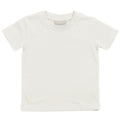 Sublimation White - Front - Larkwood Baby-Childrens Crew Neck T-Shirt - Schoolwear
