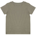 Khaki Green - Front - Larkwood Baby-Childrens Crew Neck T-Shirt - Schoolwear