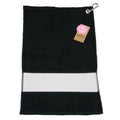 Black - Front - ARTG Golf Towel