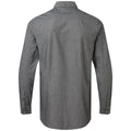 Grey Denim - Side - Premier Mens Organic Fairtrade Certified Chambray Shirt