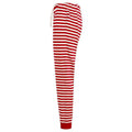 Red-White - Lifestyle - Skinni Fit Womens-Ladies Cuffed Lounge Pants